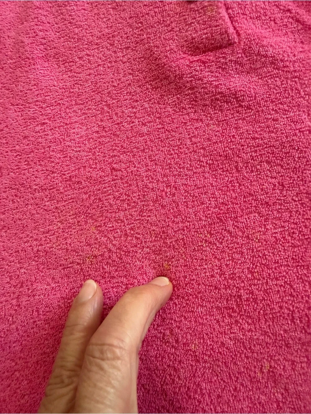 On The Ball Vintage Pink Terry Cloth 4 Piece Set Barbiecore Resortwear M L